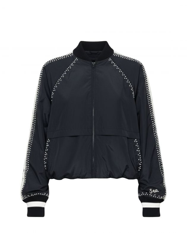 SEA NY Куртка-ветровка Alberta, цвет черный - изображение 1