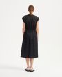 Платье Delcie из крапивы, цвет черный - миниатюра 2