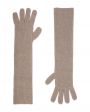 Кашемировые перчатки Milos, цвет бежевый - миниатюра 1
