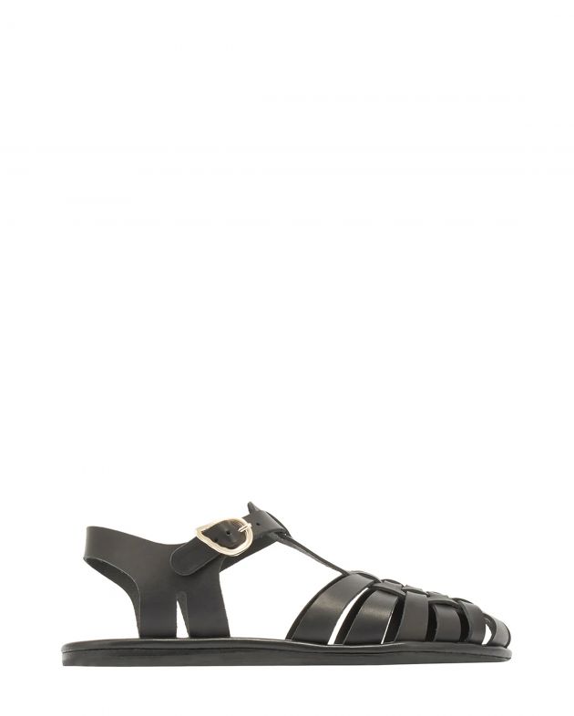 Ancient Greek Sandals Сандалии Karina, цвет черный - изображение 1