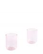 Набор высоких стаканов Tint, цвет розовый - миниатюра 1