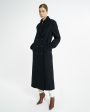 Двубортное пальто Sara, цвет черный - миниатюра 3
