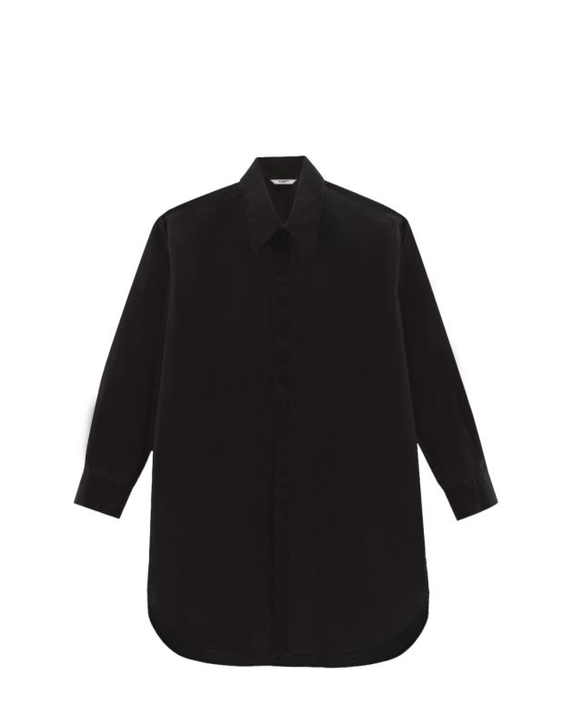 Barena Venezia Рубашка удлиненная Lela, цвет черный - изображение 1