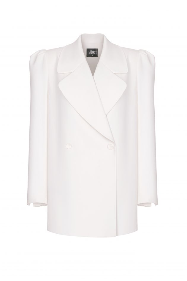 Mismos Жакет двубортный, цвет сливочный - изображение 1