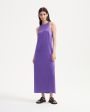 Шелковое платье Sula, цвет фиолетовый - миниатюра 2