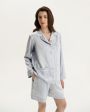 The Ayris Пижамные шорты Сoco, цвет серебристый - миниатюра 6