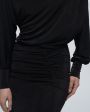 Essentiel Antwerp Платье Equal со сборками, цвет черный - миниатюра 7