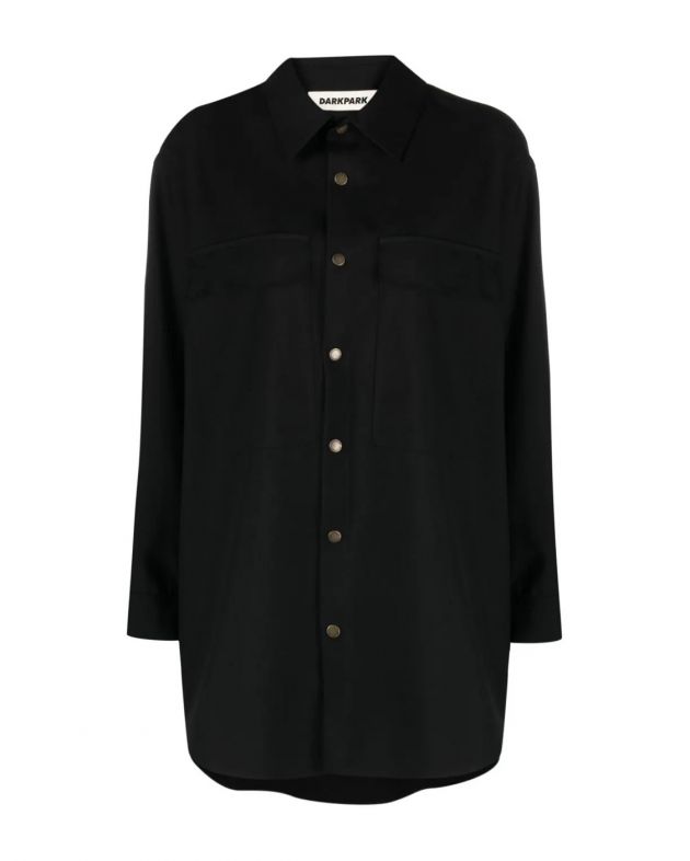 DARKPARK Рубашка Julie из шерсти, цвет черный - изображение 1