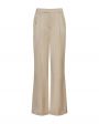 LOULOU STUDIO Шерстяные брюки Sbiru с двойными защипами, цвет бежевый - миниатюра 1