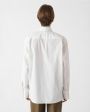 Рубашка Gentlewoman из хлопка, цвет белый - миниатюра 6