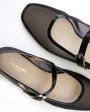 Сетчатые туфли Mary Jane, цвет черный - миниатюра 3