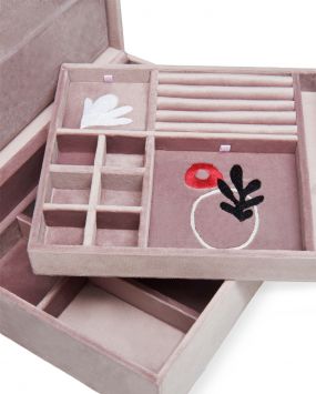 Шкатулка двухуровневая NUSELF Nude