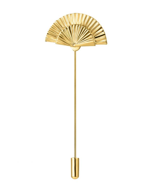 Lhasa Брошь Oribe, цвет золотой - изображение 1