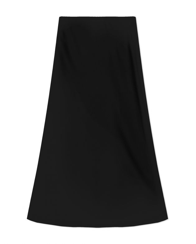 Двусторонняя юбка, цвет черный/бежевый - изображение 1