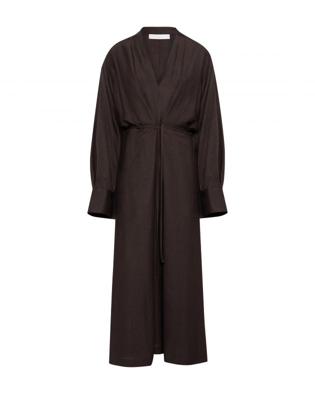 TELA Платье, цвет коричневый - изображение 1