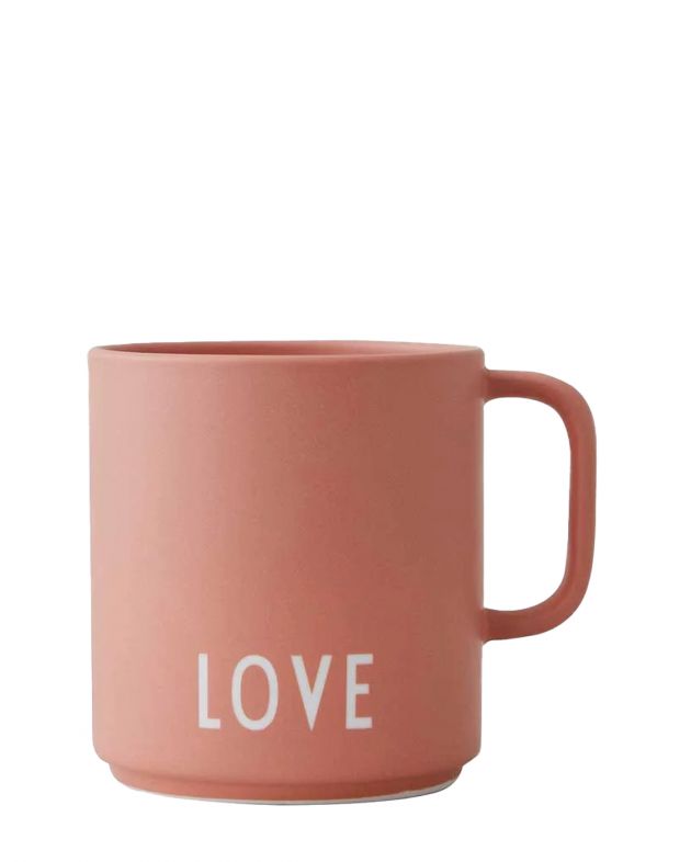 Design Letters Кружка Favorite с надписью «Love», цвет розовый - изображение 1