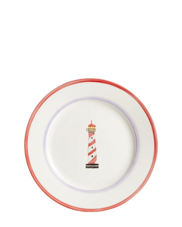Обеденная тарелка Cavalleria, цвет белый - изображение 1
