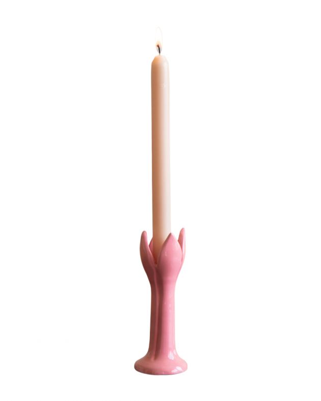 Paloma Подсвечник Pink Tulip, цвет розовый - изображение 1