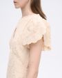 SEA NY Платье Lacey с вышивкой, цвет кремовый - миниатюра 6