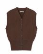 CORDERA Жилет, цвет коричневый - миниатюра 1