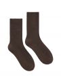 Chaika Шерстяные носки, цвет кофейный - миниатюра 1