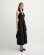 POSSE Платье с вышивкой, цвет черный - миниатюра 4
