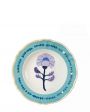 Фарфоровая тарелка Botanica, цвет голубой - миниатюра 1