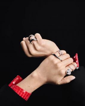 Кольцо True Love на фалангу