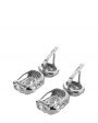 Ringstone Серьги Chance с горным хрусталем, цвет серебряный - миниатюра 4