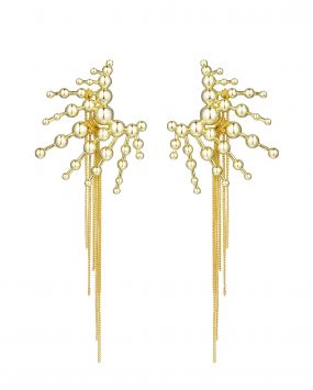 Серьги-лучи Bubble World