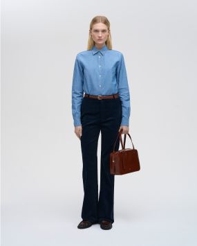 Рубашка из денима