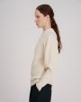 Aeron Вязаный свитер Avenue с объемными рукавами, цвет белый - миниатюра 3