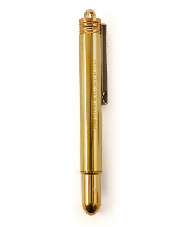 Ручка перьевая, цвет золотой - изображение 1