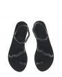 Ancient Greek Sandals Кожаные сандалии Elafonisos, цвет черный - миниатюра 4