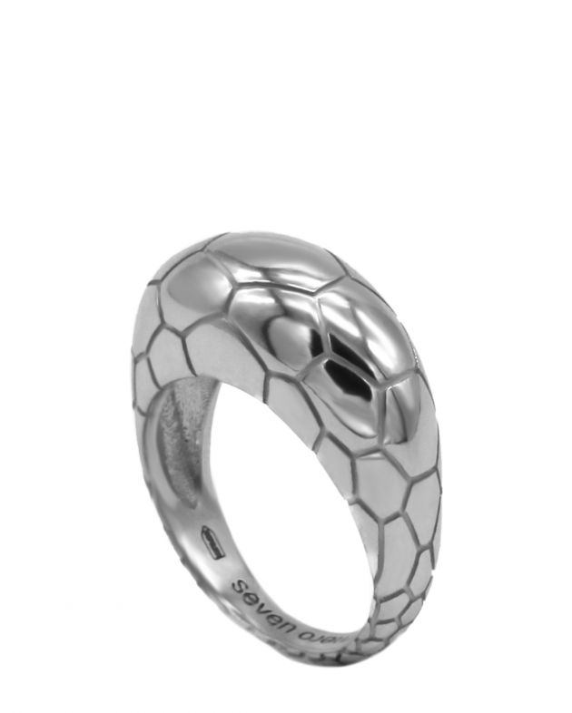 Кольцо Eva, цвет серебристый - изображение 1