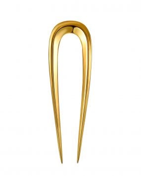 Шпилька фигурная, позолота