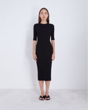 Платье в рубчик Elea