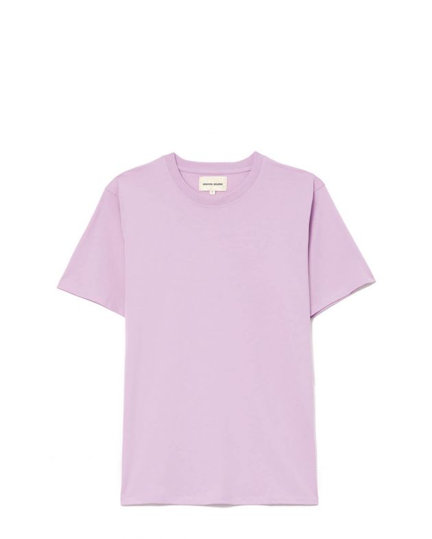 Оверсайз футболка Arbori из хлопка пима, цвет розовый - изображение 1