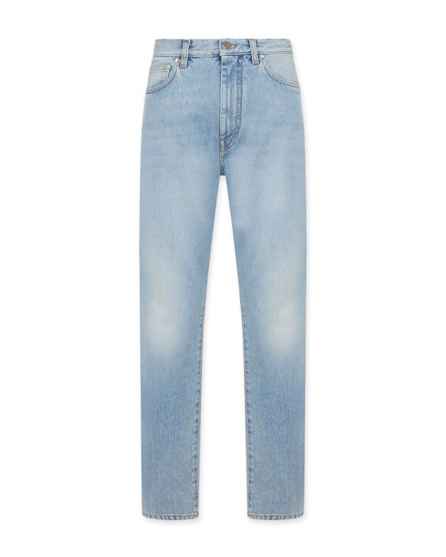 Прямые джинсы Wular, цвет голубой - изображение 1