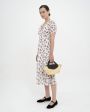 Botrois Платье миди Yasmine Confetti с цветочным принтом, цвет белый - миниатюра 3
