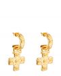 Copine Jewelry Серьги Varya с подвесками-крестами, цвет золотой - миниатюра 2