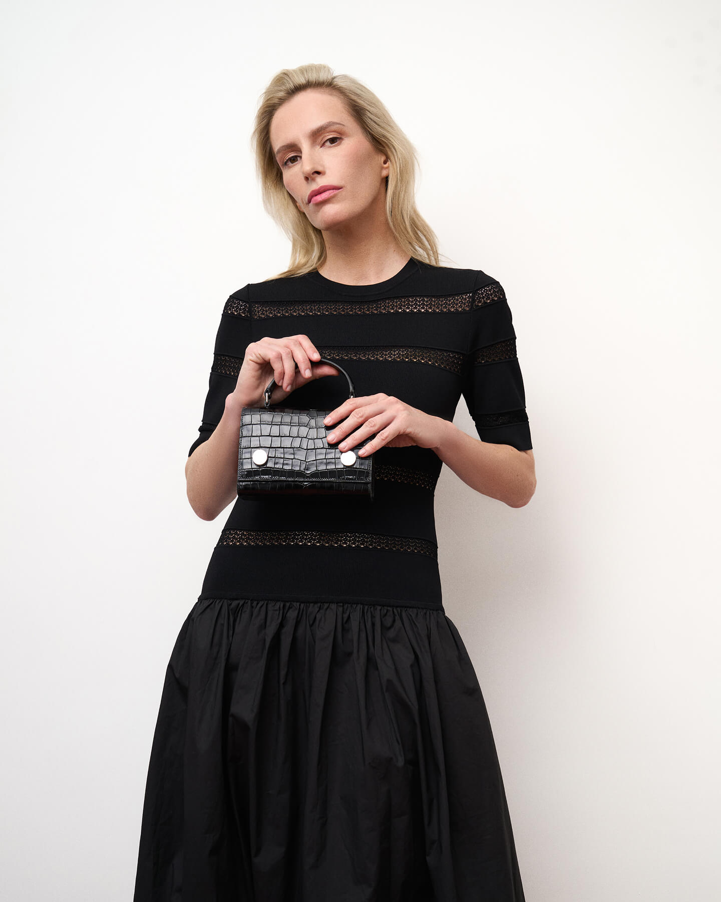 Платье, SEA NY, сумка, RSVP, туфли, Souliers Martinez, серьги, Copine Jewelry, кольцо, Ringstone