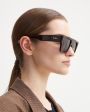 Солнцезащитные очки Lazer, цвет темно-коричневый - миниатюра 3
