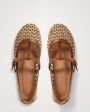 Ancient Greek Sandals Балетки Aerati в сетку, цвет бежевый - миниатюра 7