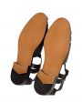 HEREU Кожаные сандалии Pesca, цвет черный - миниатюра 4