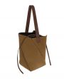 Замшевая сумка Swirl Tote, цвет коричневый - миниатюра 2