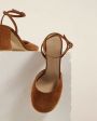 Замшевые туфли Harlow, цвет коричневый - миниатюра 4