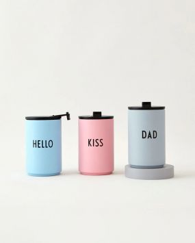 Термокружка с надписью «Hello»