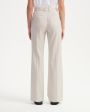 Расклешенные брюки Morissey из эластичной шерсти, цвет белый - миниатюра 4