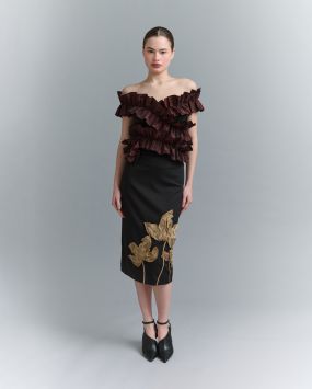 Топ с оборками